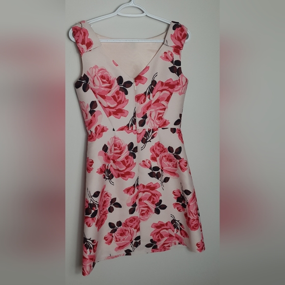 Brand new with tag kate spade rambling roses rosa a-line dress size 4 - Picture 4 of 8